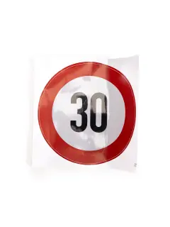 BF30S NALEPNICA ZNAK OGRANIČENJE BRZINE 30 KM/H KRP