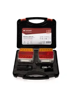 LA60025 LED BEŽIČNI SET ZADNJIH SVETALA NA MAGNET 12V, 106X98MM , 7 PINOVA KRP